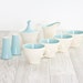 Harkerware Tea Set Blue and White
