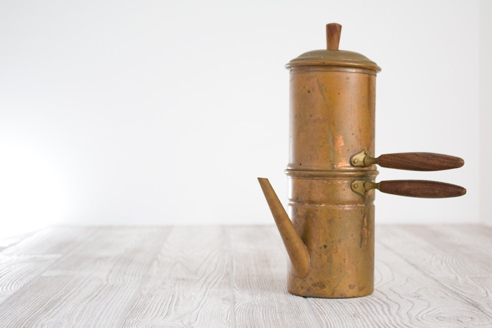Vintage Copper Espresso Maker