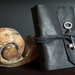 Vintage Key Long Stitch Leather Journal