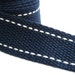 Cotton bag handle, Navy Blue Cotton Webbing, Bag supply, tote bag handle, Bag strap Handle, woman, black tote handle