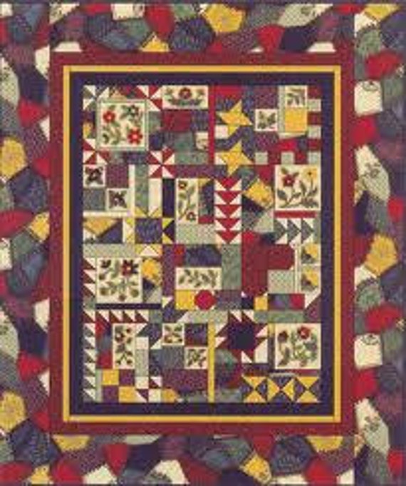 Lazy Crazy Quilt Fabric and Pattern by Thimbleberries