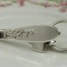 Vintage Silverware Key Chain - Silverware FORK Foldover Key Holder For Purse or Pocket - Key Chain, Key Ring PRESENTATION 1948 Fathers Day