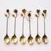 Vintage Japanese Floral Teaspoons- Splendour Collection 1980s