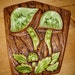 Treasure Craft Mushroom Wall Hanging Plaque Spoon Rest with Free Shipping