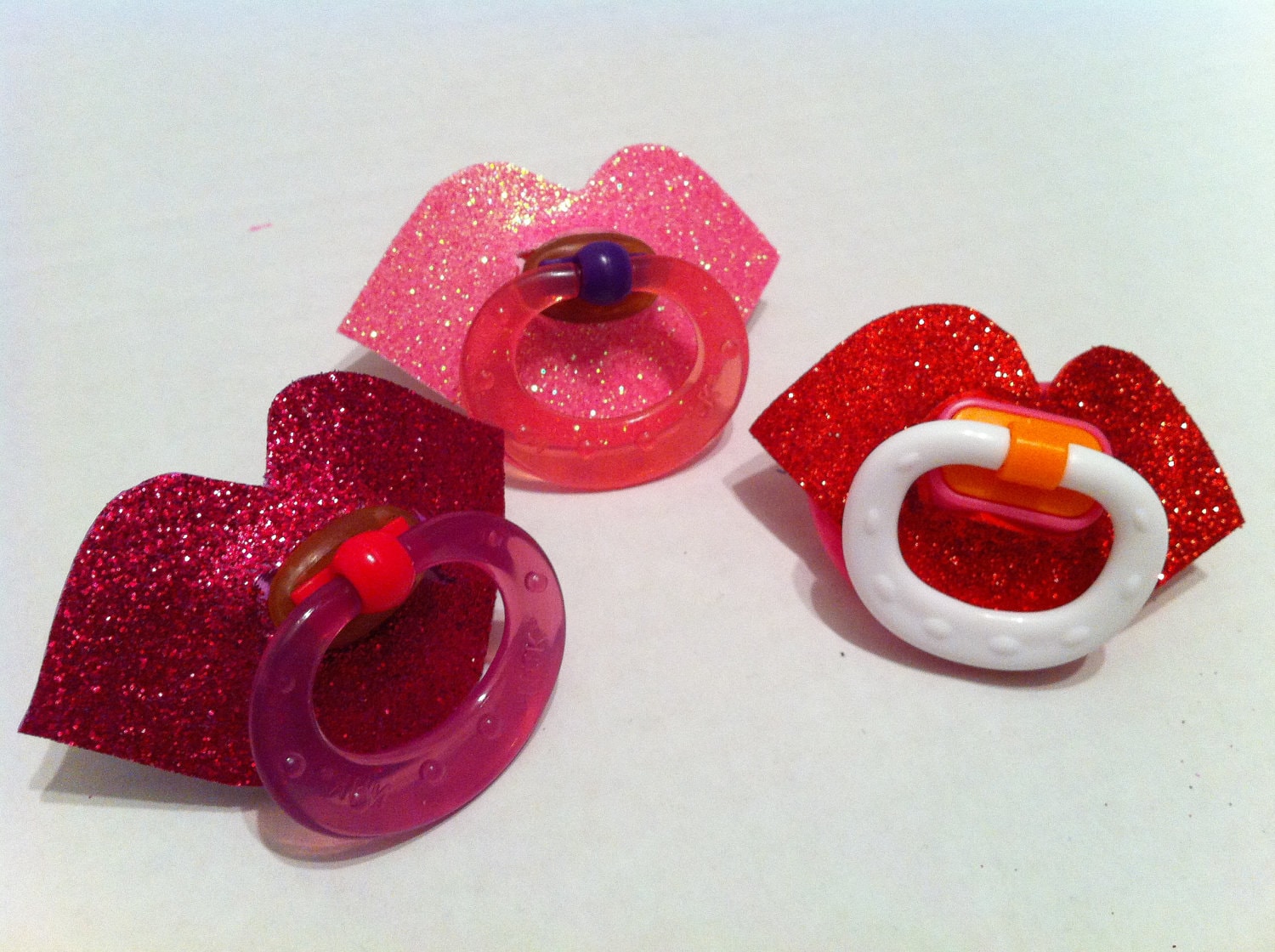 Sparkle Lips Baby Pacifier