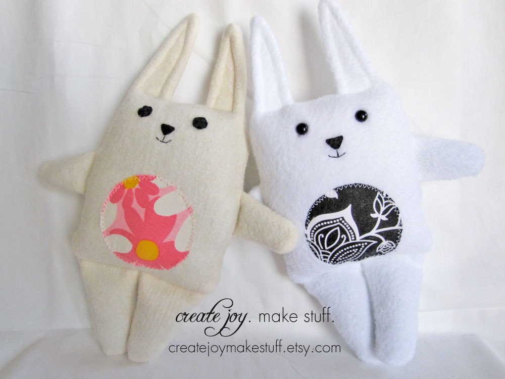 Little Rabbit Sewing Pattern printable by CreateJoyMakeStuff