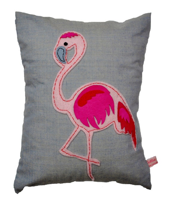 Items similar to Flamingo Cushion on Etsy