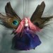 Witch / Fairy Doll Ornament - Ooak handmade peg doll.