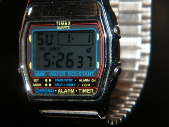 timex chronograph digital watch