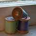 Vintage Spool Ring - Icy Blue