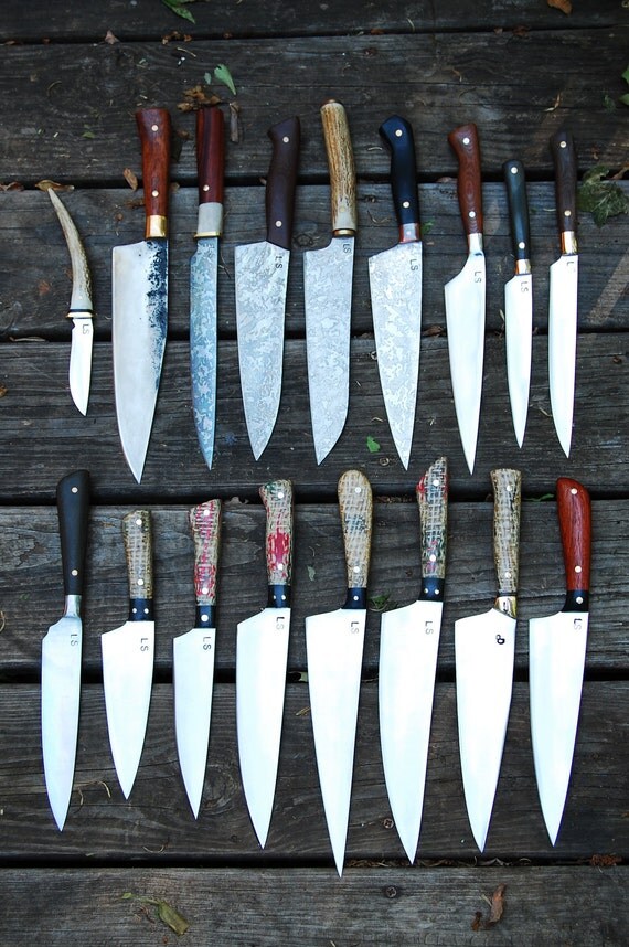 Items similar to We build custom carbon steel chef knives on Etsy