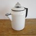 White Enamel Percolator