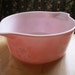 SALE Vintage Pyrex Pink Gooseberry Casserole - 2 1/2 Qt. size