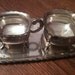 Silver sugar and Cream set