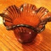 Vintage Glass Bowl / Candle Holder