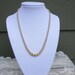 Vintage Faux Pearl Necklace, Jewelry, Women, Ivory Color, Beaded, Retro, Single Strand, Faux Pearls, 17 1/2" Necklace