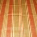 Stripe Fabric, green gold rust tan brown, from Mill Creek Fabrics, 3/4 yd