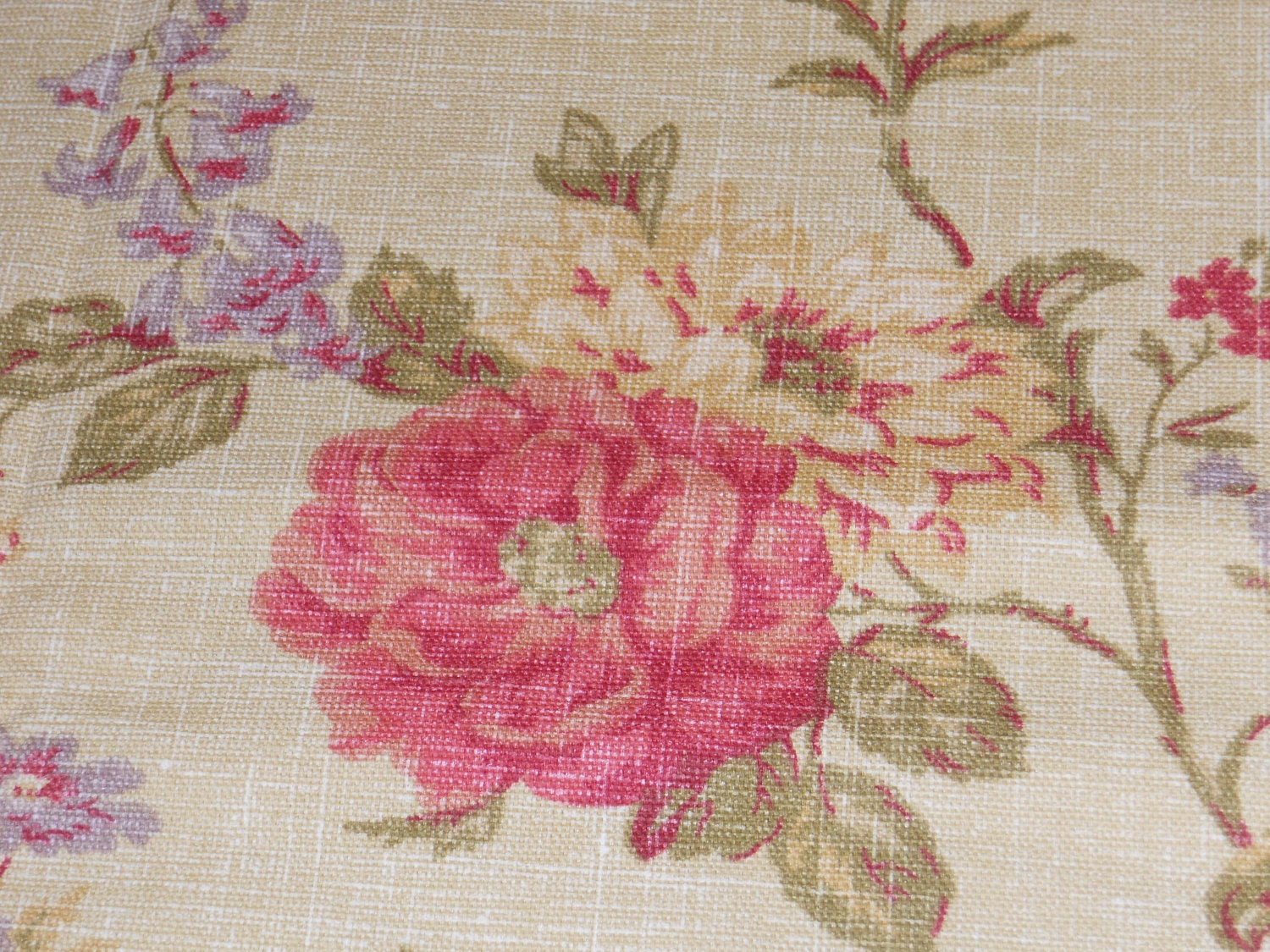 Waverly Fabric Floral Fabric Coventry Hill