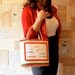 Retro Zodiac Leo Embroidered Handbag