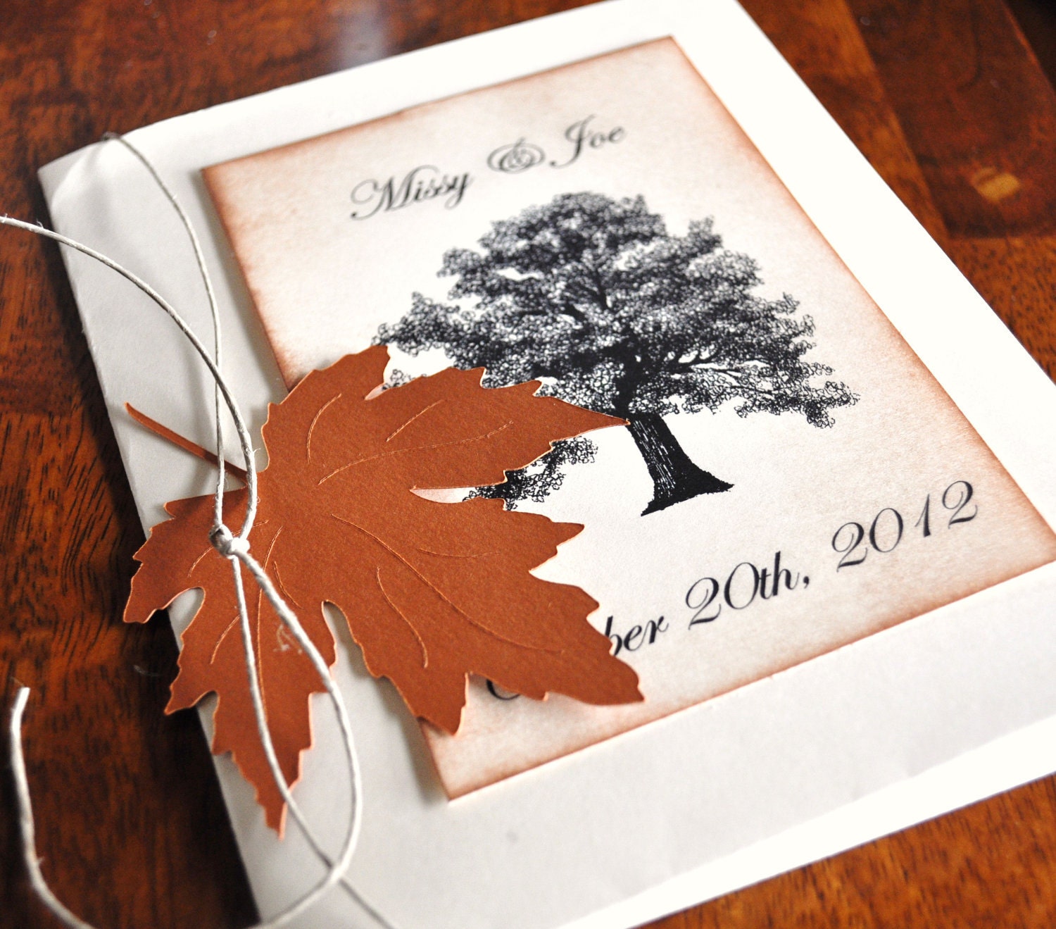 Autumn Wedding Invitations 3