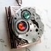 Steampunk Jewelry, Steampunk Necklace, Book Locket, Geekery, Clock Gears, Watch Parts, Vintage Clock Movement