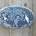 Mosaic "Children at Play" wall hanging