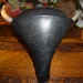Neat vintage leather bike seat.....