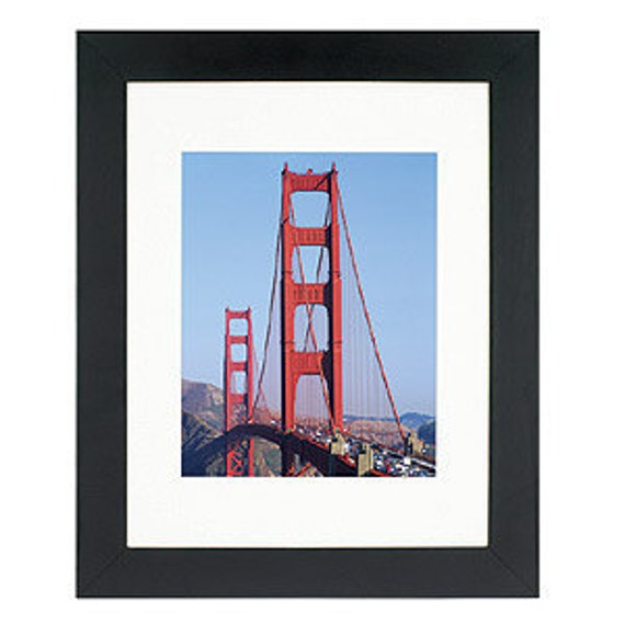 11x14 Frame Archival Mat UV Protection Glass