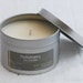 CLEARANCE - Hollyberry Soy Candle Tin 8 oz. - cinnamon clove soy candle