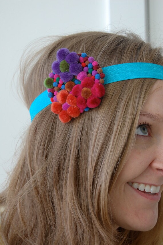 Items similar to Beautiful Felt Flower Headband/Clip on Etsy
