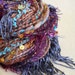 HANDSPUN super bulky ART yarn, Polwarth Wool