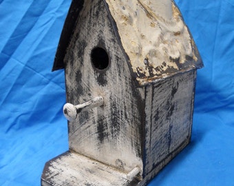 French Country Bird House Victorian Style Birdhouse Functional Shabby Chic French Country Bird House Victorian Style Birdhouse Functional Shabby Chic