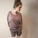 Women Purple Top, Long Sleeve Top