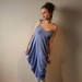 Spaghetti Straps Dress , Women , Blue Dress