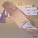 Opalescent LAVENDER S-t-r-e-t-c-h SATIN Gloves - Pastel Orchid - Fits All