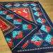 Native Vintage Southwest Scarf: Jocelyne Wauge 1990