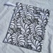 Reusable Zipper Waterproof Wet Bag/Bikini Bag - Small Size - Black and White
