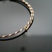 Antique Yellow Gold and Elephant Hair Adjustable Bracelet