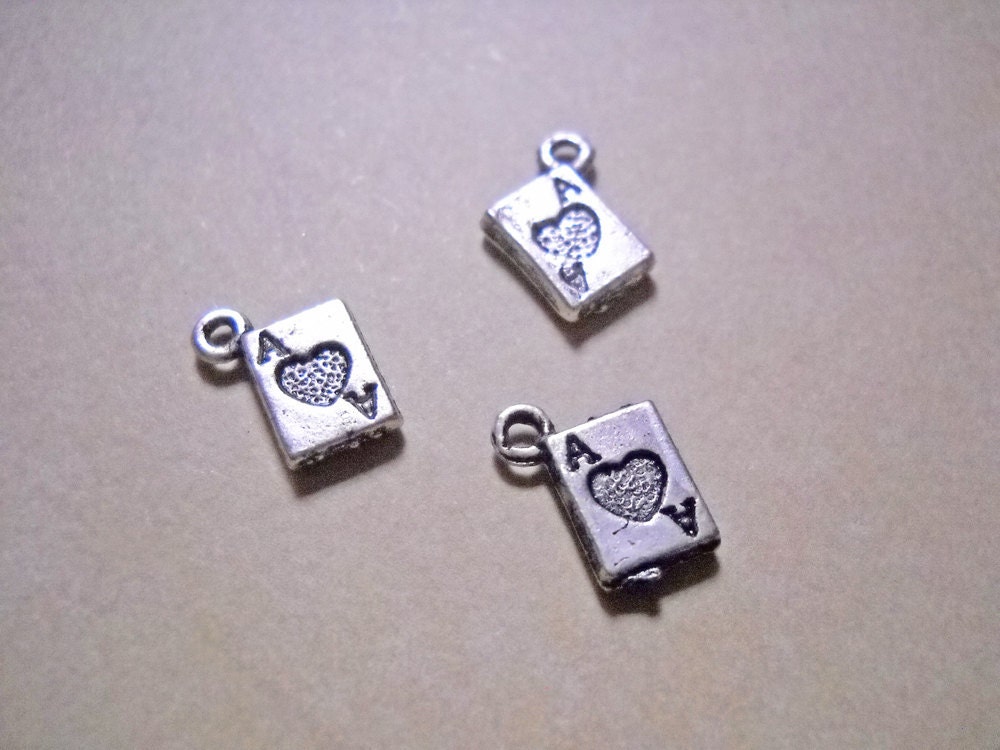 ace of hearts charm