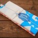 Hand printed Nautical tea towel duo - the blue & pink bundle