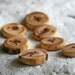 Beautiful Cedar Wood Buttons-5/8 inch for Knitting, Crochet and other Craft Projects