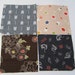 Reserved for an angel.Thanks.Four japanese fabric Scrap Pack.Pieces.n16