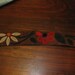 Vintage leather flower belt