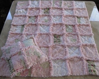 RAG Instructions Quilt Pattern make a RAG Quilt Baby Toddler Sew Easy to Make