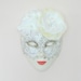 Venetian Mask / Decorative Ceramic Hanging Lace Mask / Wall House Decor