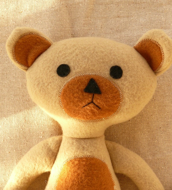 fleece teddy bear pattern