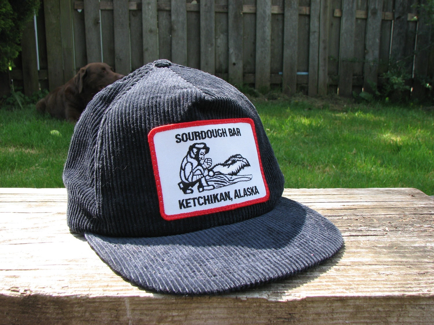 Vintage Trucker Hat Sourdough Bar Ketchikan Alaska Snap