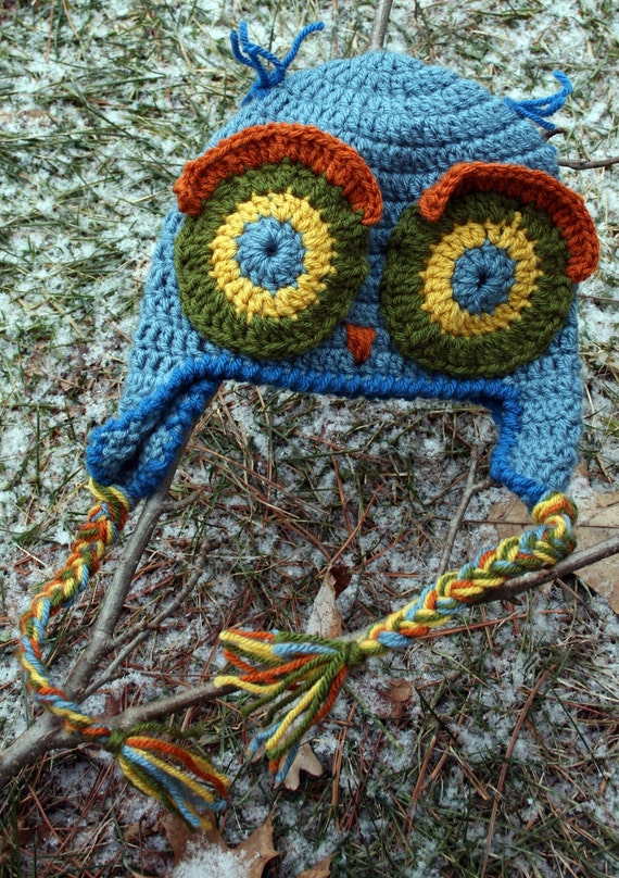 Owl Hat For Toddlers Preschoolers 12 36 Months By Eloquine On Etsy   Il 570xN.298940246 