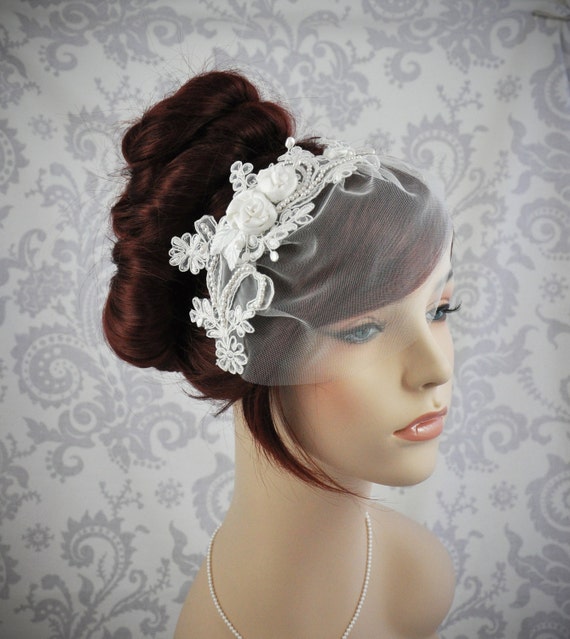 Vintage Birdcage Veil 3