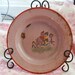 Antique Austrian Children's Dinner Plate, Enamelware